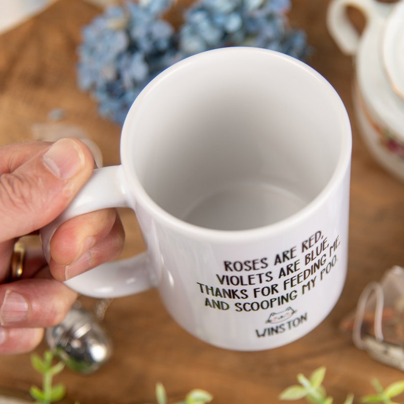 Custom Funny Cat Mug Gifts for Cat Lovers Best Holiday Gifts Etsy