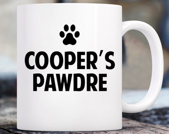 Pawdre Custom Dog Dad Double Sided Mug | Custom 11 Oz. Dog Lover Coffee Mug