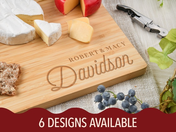 Personalized Cutting Board | Charcuterie Board | Custom Name Cutting Board