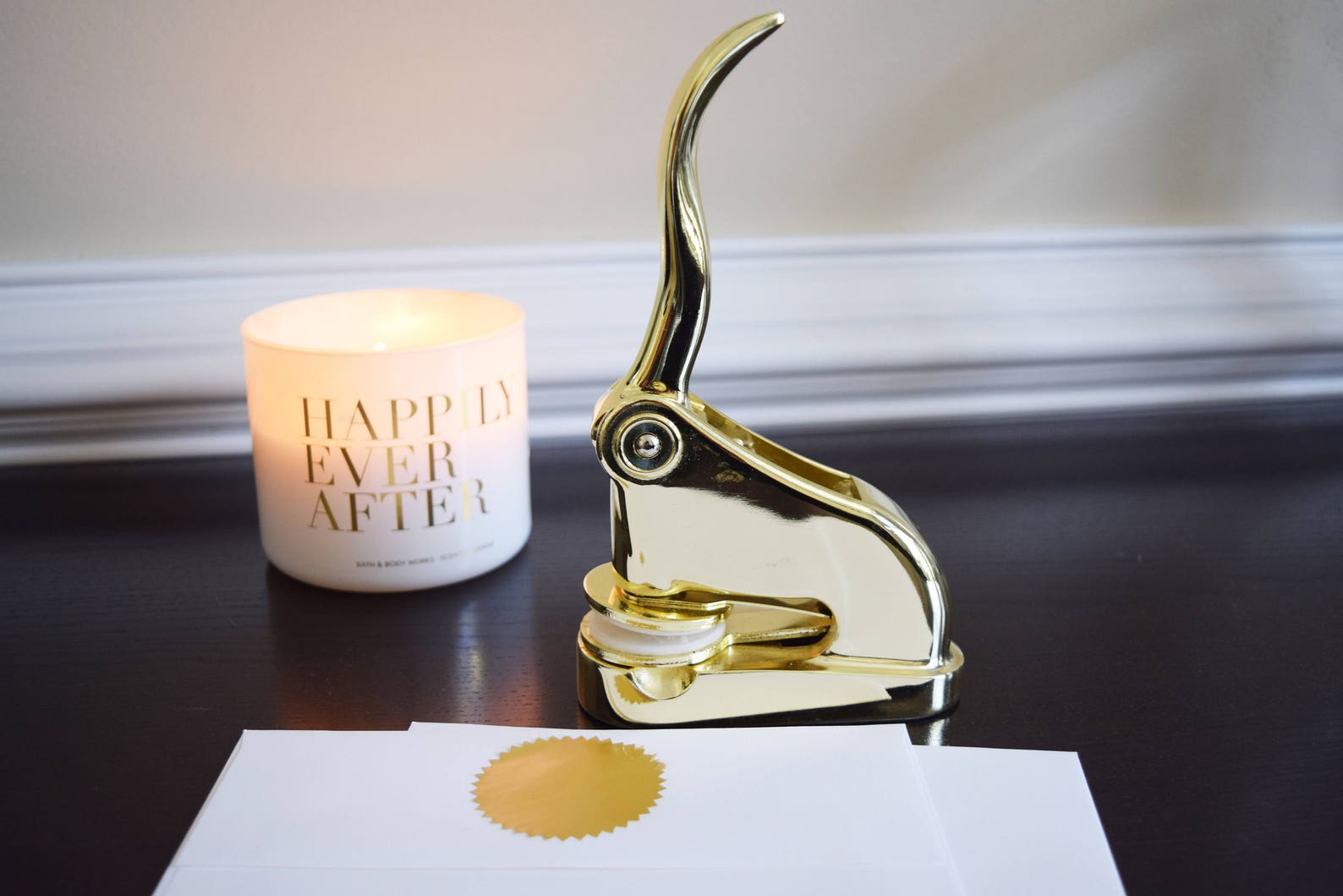 Luxury Desktop Embosser Tucker Design Custom Address Etsy