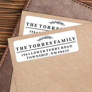 Custom Return Address Labels | Personalized Return Address Stickers - Etsy