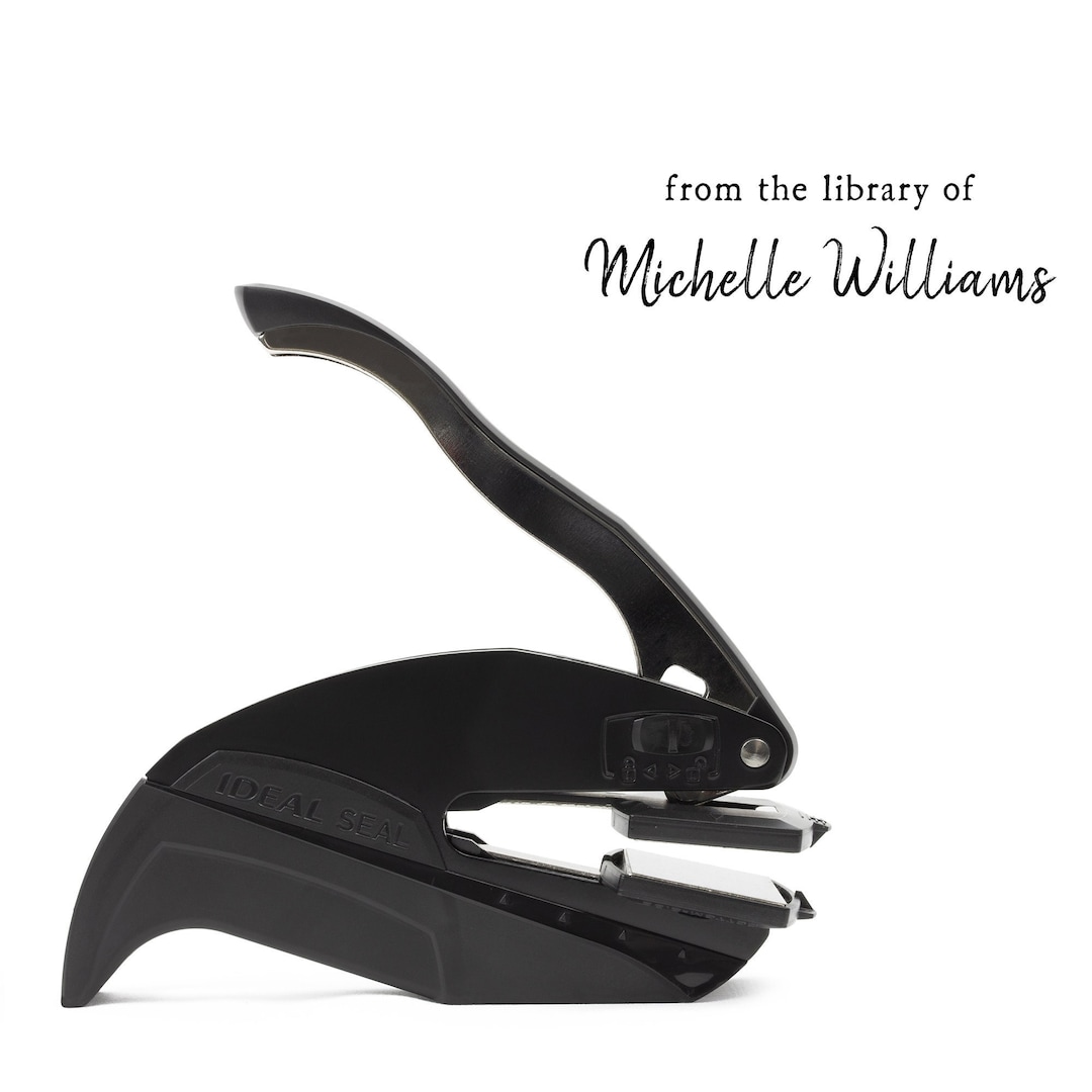 From the Library of Embosser, Book Embosser Personalized, Custom