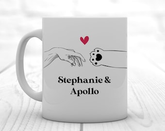 Creation of Cat Funny Double Sided Mug | Custom 11 Oz. Coffee Mug