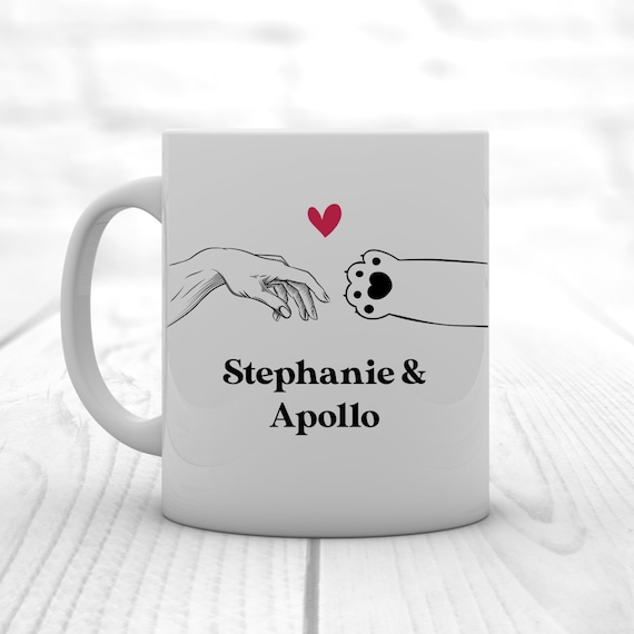 Creation of Cat Funny Double Sided Mug | Custom 11 Oz. Coffee Mug