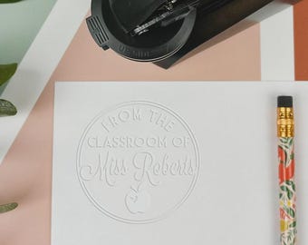 From the Classroom of Teacher Embosser | Custom Embosser for Books