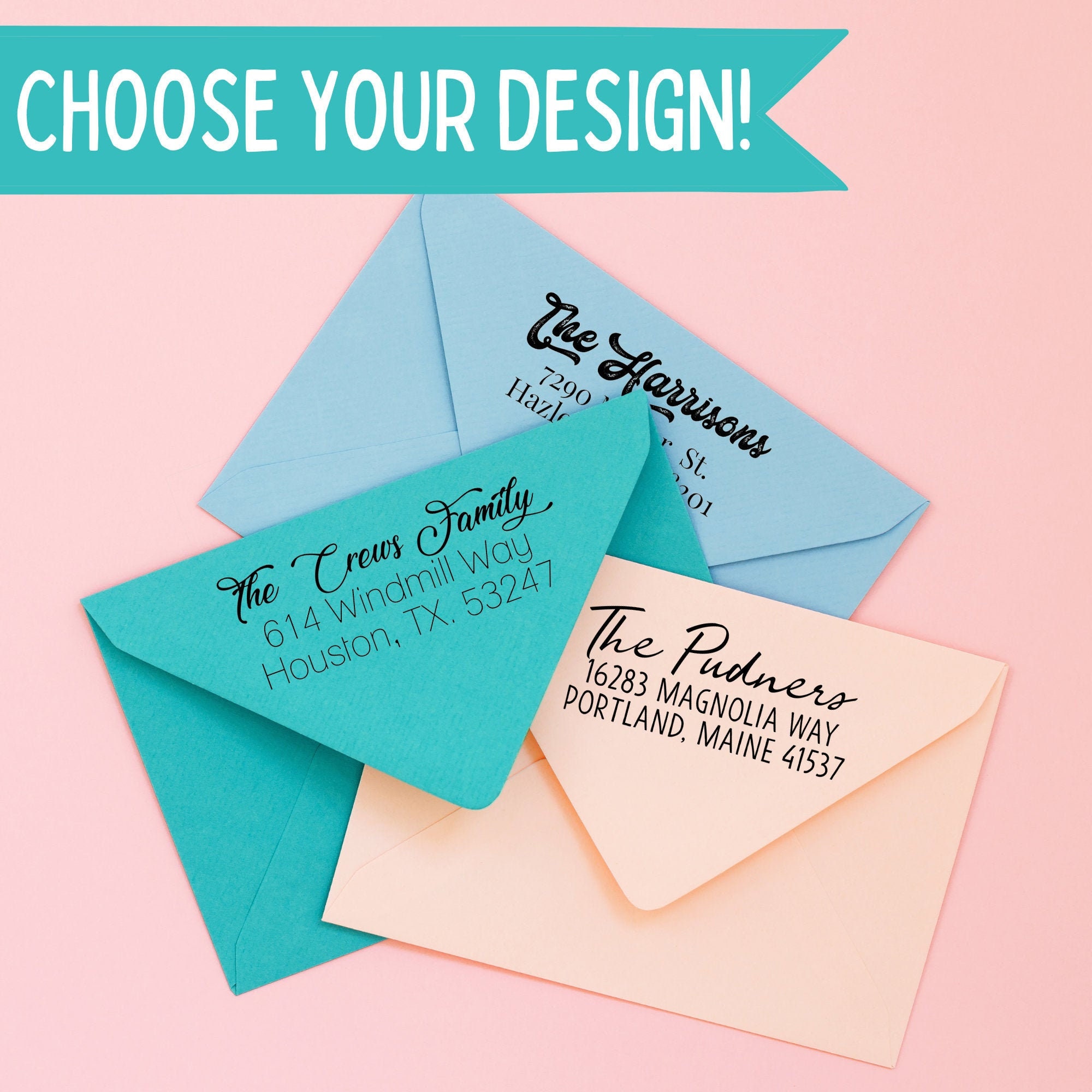 BEST SELLING Address Stamp on Etsy Custom Return Address Etsy