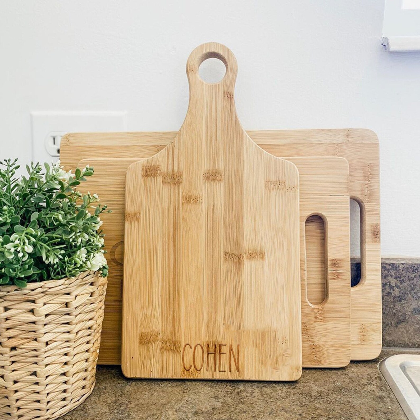 Custom Family Name Cutting Board Family Name Cutting Board Etsy