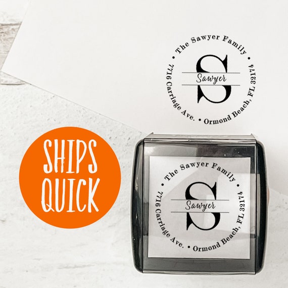 Top Selling Address Stamp | Custom Return Address Stamp | Self Inking Envelope Stamp