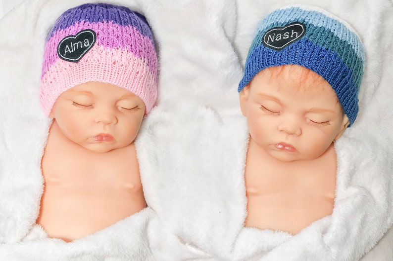 custom personalized newborn baby hats