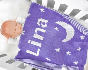 Perfect baby shower gift personalized blanket baby gift  personalized  baby blanket knit gift for baby name blanket monogram baby blanket