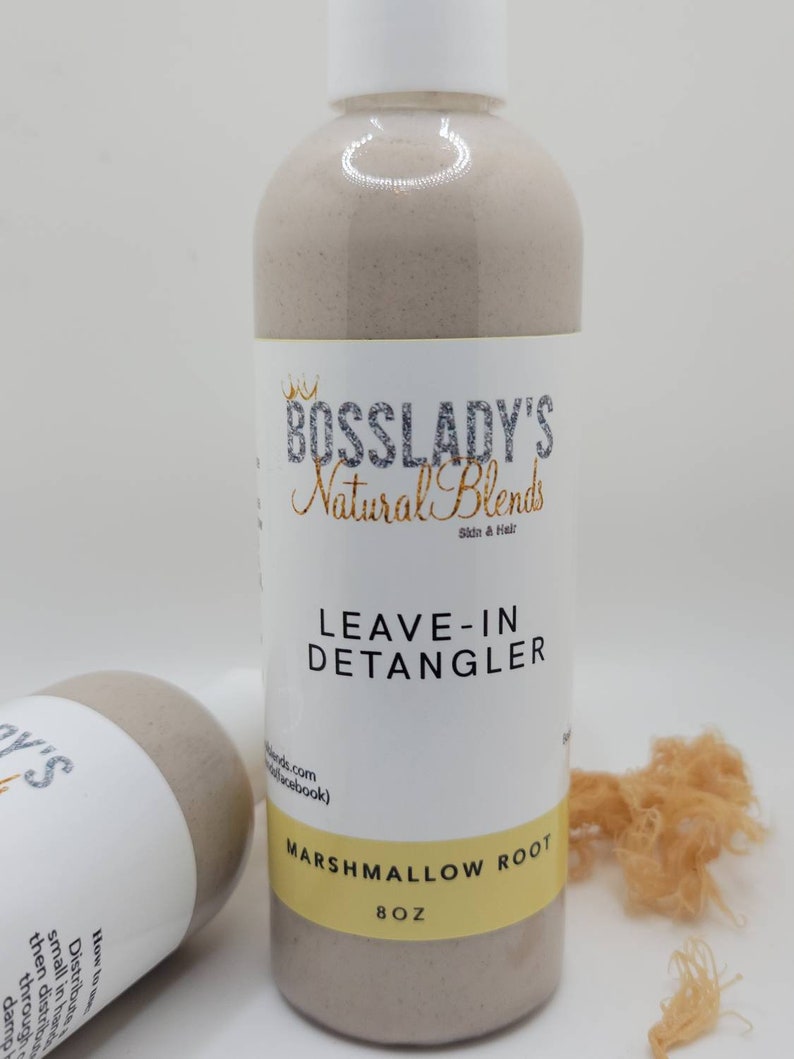 Marshmallow Root/ W Seamoss Leave in Detangler/ Growth Elixir, Seamoss