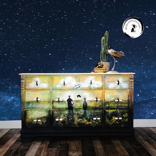 Whimsical Painted Furniture Etsy