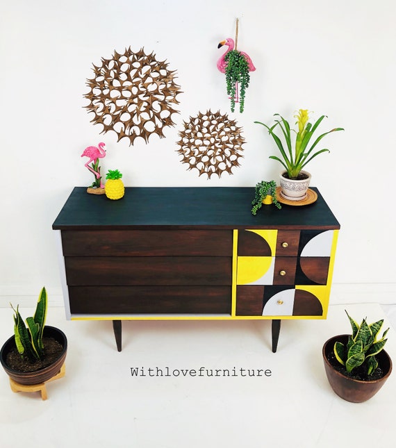 Gorgeous 6 Drawers Harmony House Dresser Mid Century Modern Etsy