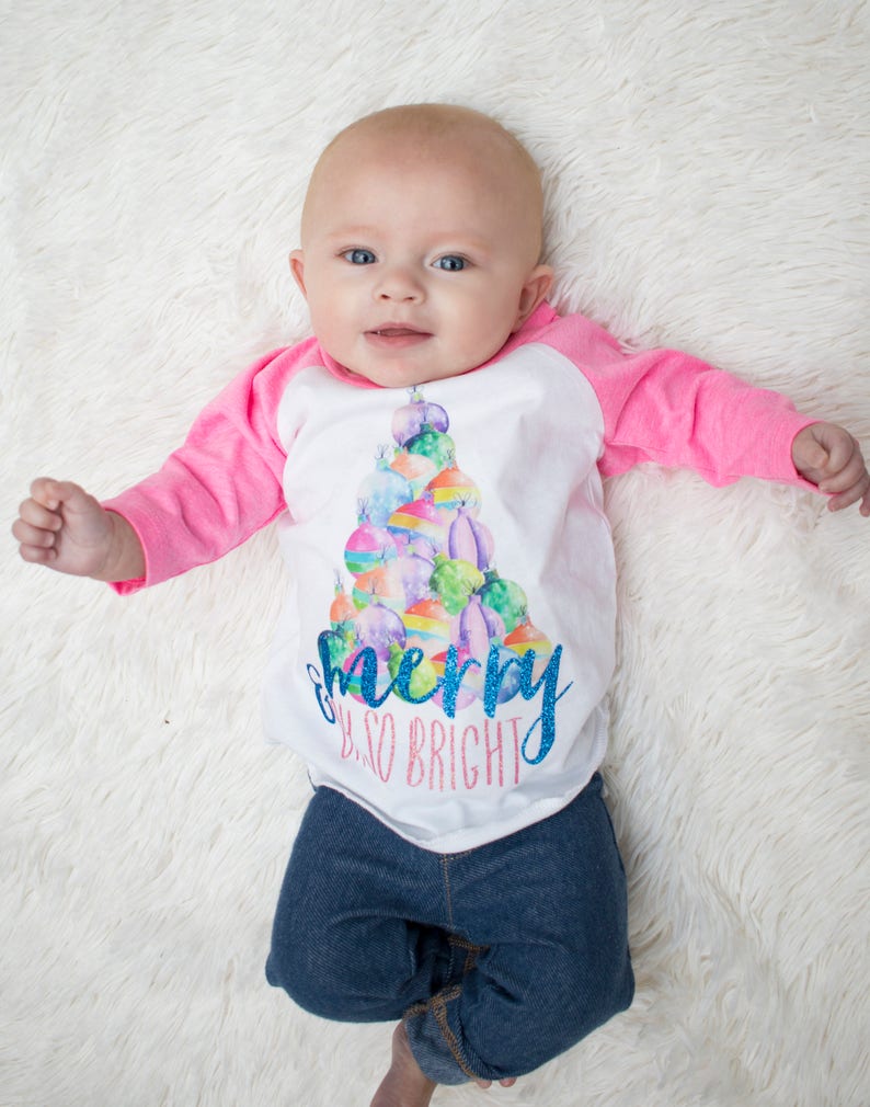 Christmas Shirt for Baby Girl Toddler Christmas Shirt Etsy