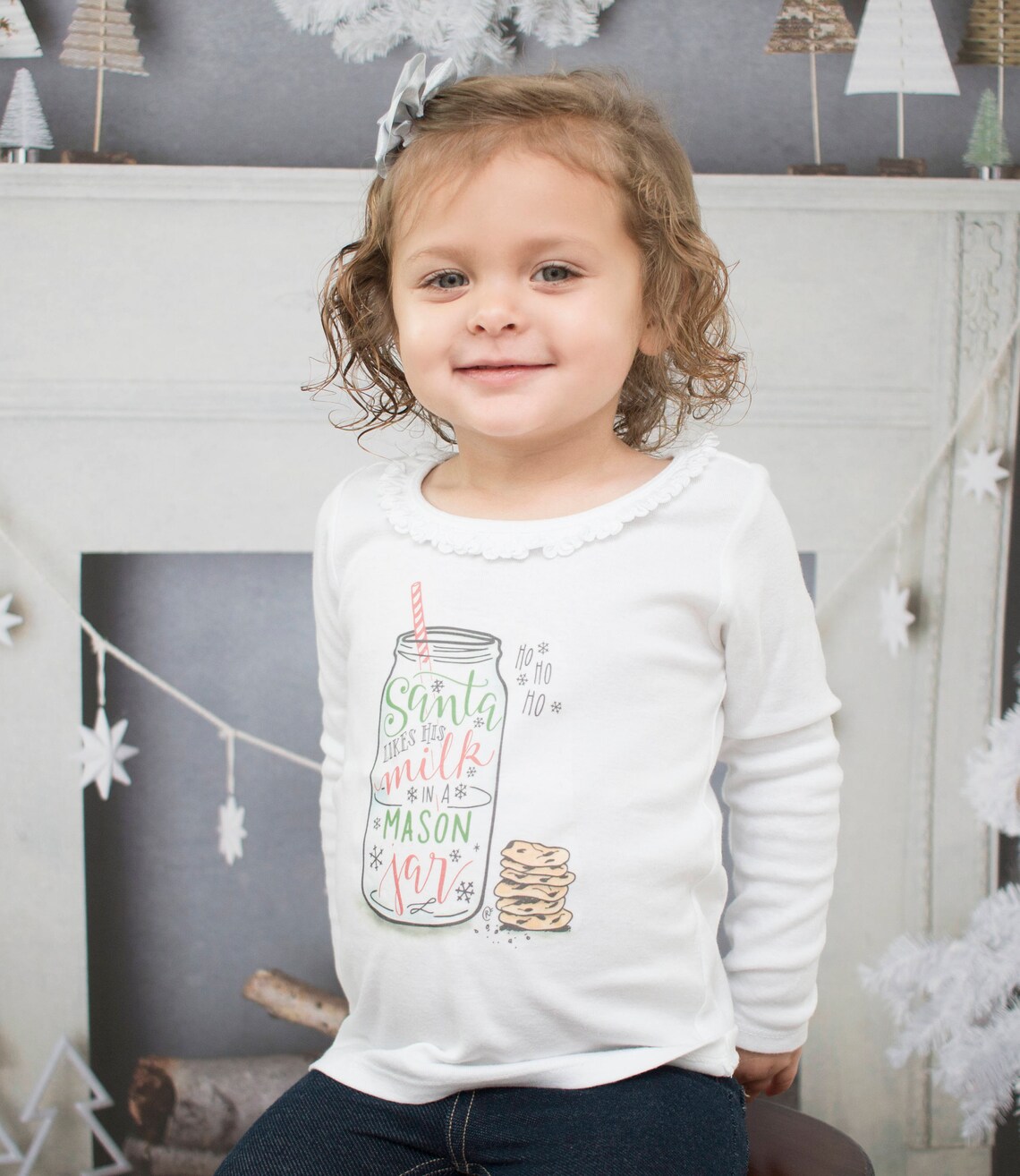 Christmas Shirt for Girl Christmas Shirt for Toddler Etsy