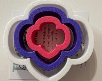 Zestaw foremek do ciastek Trefoil – rozmiary warstwowe do pieczenia