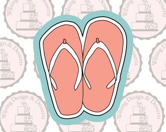 Flip Flops Cookie Cutter