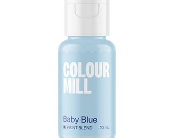 Colour Mill Edible Paint Baby Blue 20mL