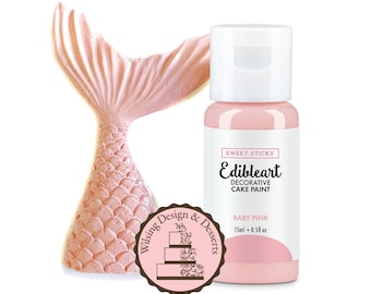 Sweet Sticks Edible Paint Baby Pink 15mL
