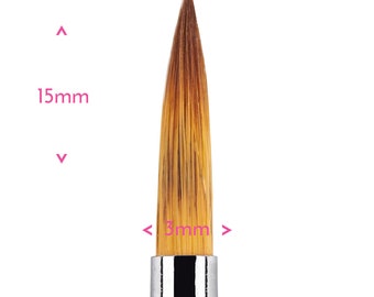 Pointed Round #2 Sweet Sticks Food Grade Brush