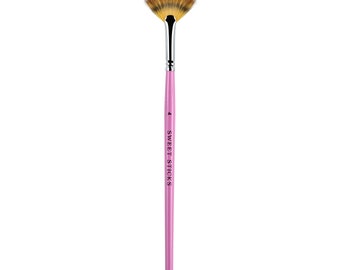 Fan Brush #4 Sweet Sticks Food Grade Brush