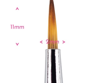 Pointed Round #0 Sweet Sticks Food Grade Brush