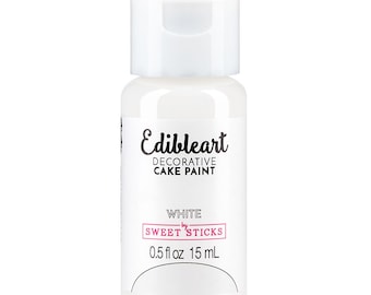 Sweet Sticks Edible Paint White 15mL