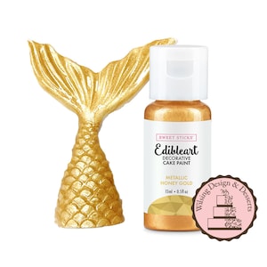 Süße Sticks Metallic Honey Gold 15mL essbare Farbe
