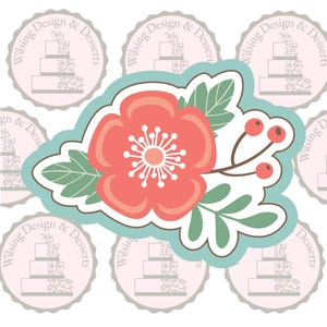 Allie Floral Cookie Cutter