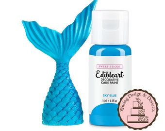 Edible Paint Sky Blue 15mL