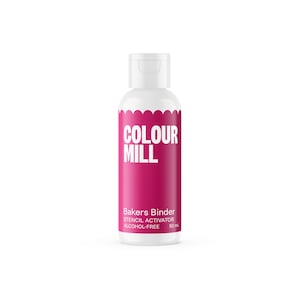 Colour Mill Stencil Activator – Bakers Binder 50mL – Cookie Stencil Tool – Mix with Lustre for Edible Paint – Alcohol Free