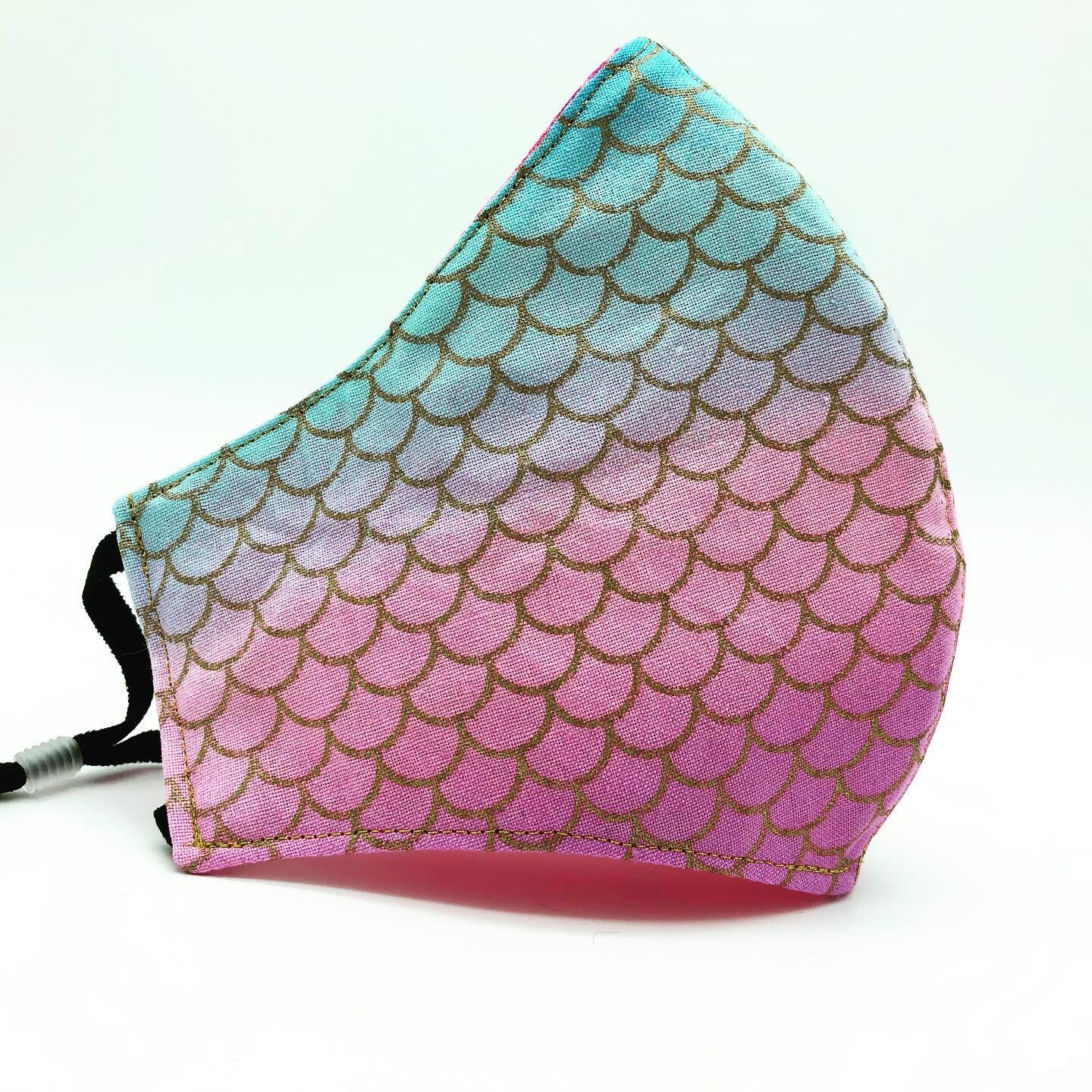 Mermaid face mask. Etsy