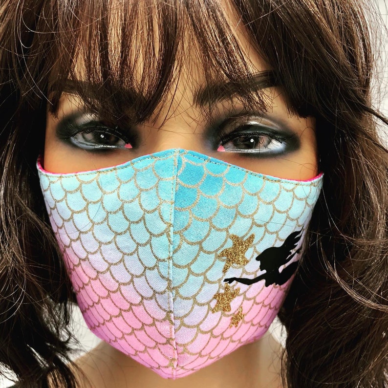 Mermaid Face Mask. Etsy