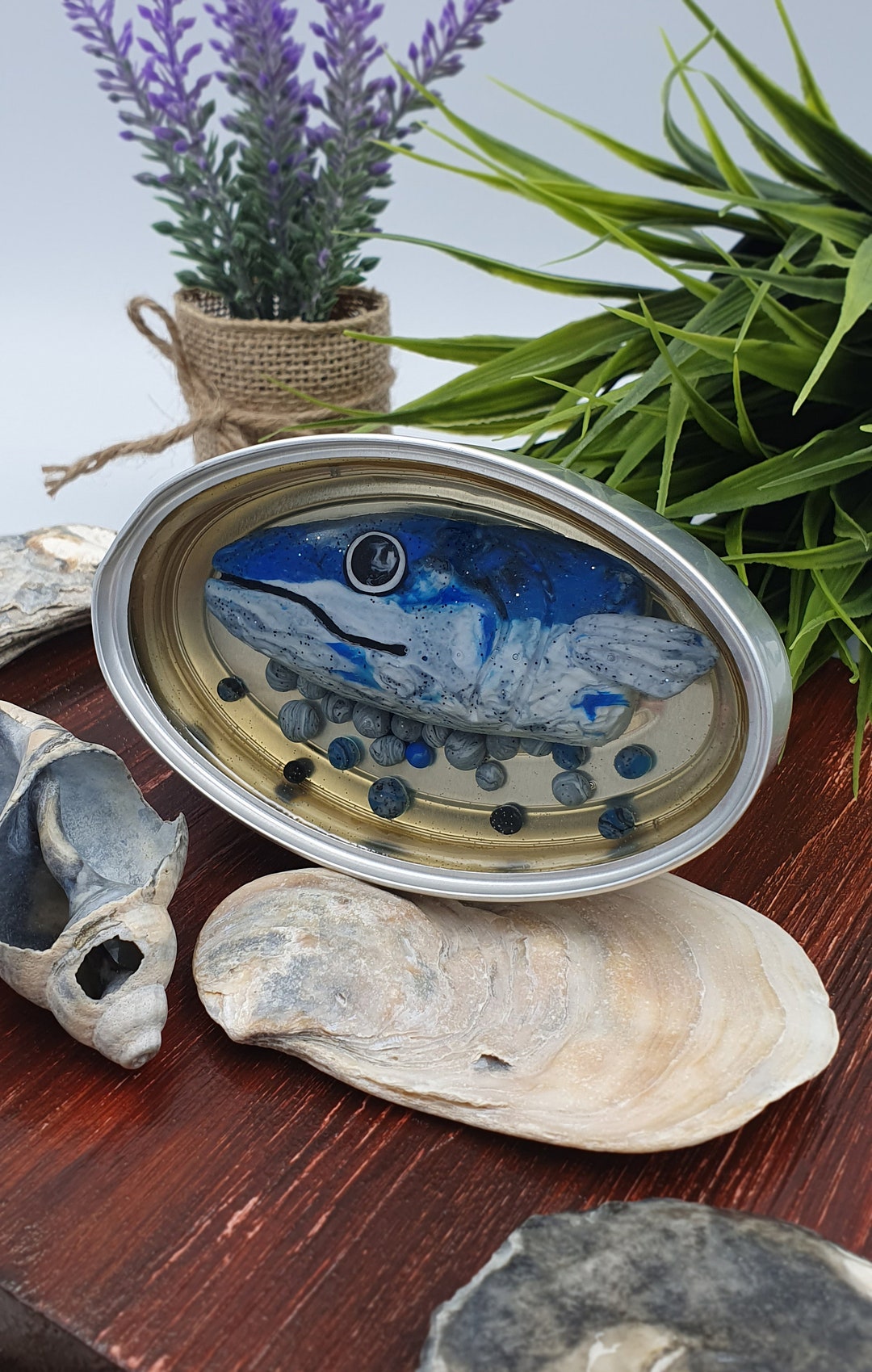 Épingle à Truite Réaliste - Étain Aimanté - Dos 3" - Cadeau Pêche - Neuf Avec étiquettes