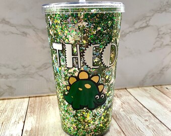 Dino Snow Globe Tumbler