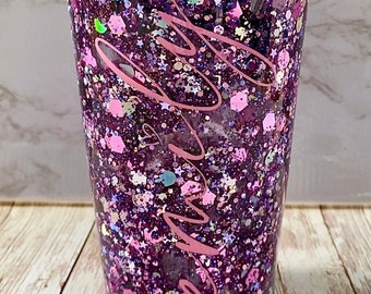 Anpassad glitter snöglobsmugg
