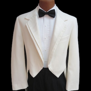 Vintage Men&#39;s Ivory Tails Tailcoat Oscar De La Renta  Very Nice All Sizes