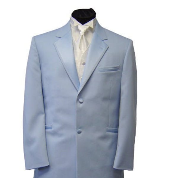 Nice Vintage Light Blue 2 Button Zoot Suit Tuxedo Coat and Pants New or worn once! Dumb and Dumber!!