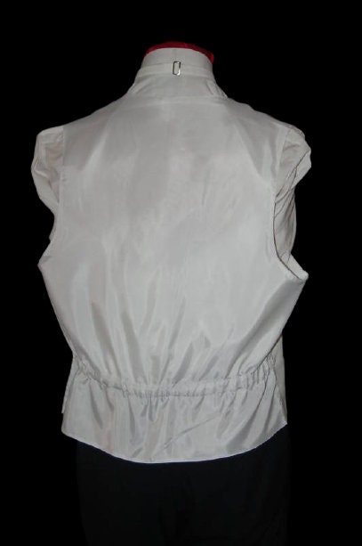 100% Cotton White Pique Full Back Tuxedo Vest and Matching - Etsy