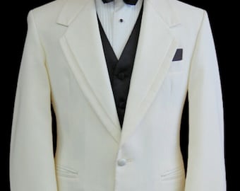 Boys Toddler Ivory Oscar de la Renta  Dinner Jacket Very Nice  DJ All Sizes