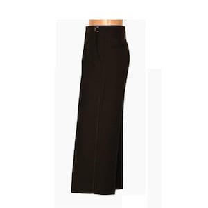 Men&#39;s Black Vintage Tuxedo Pants Very Wide Leg All Sizes 1980