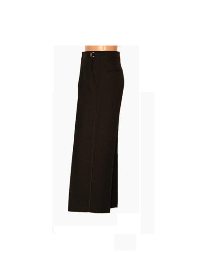 Men's Black Vintage Tuxedo Pants Very Wide Leg All Sizes