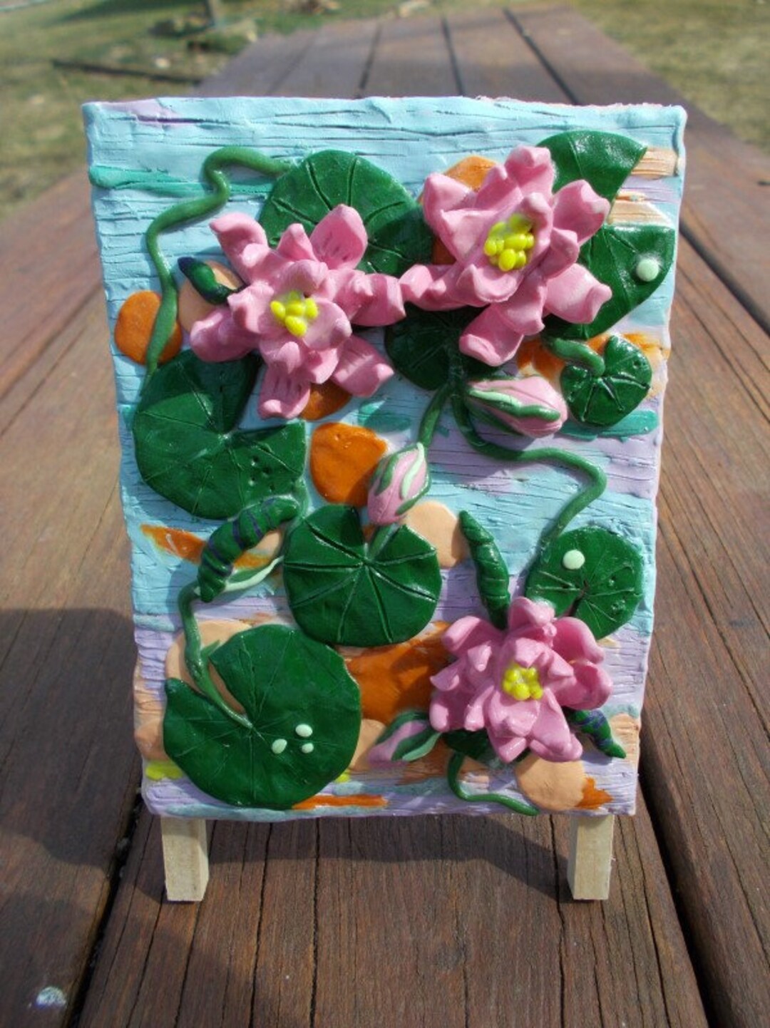 Painting, Picture, Tile, Clay Tile, Clay Sculpture, Sculpture, Ceramic