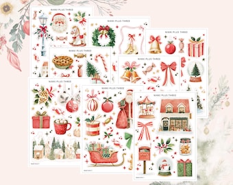 Tinsel Town - Journal Sticker Kit - Journal or Planner