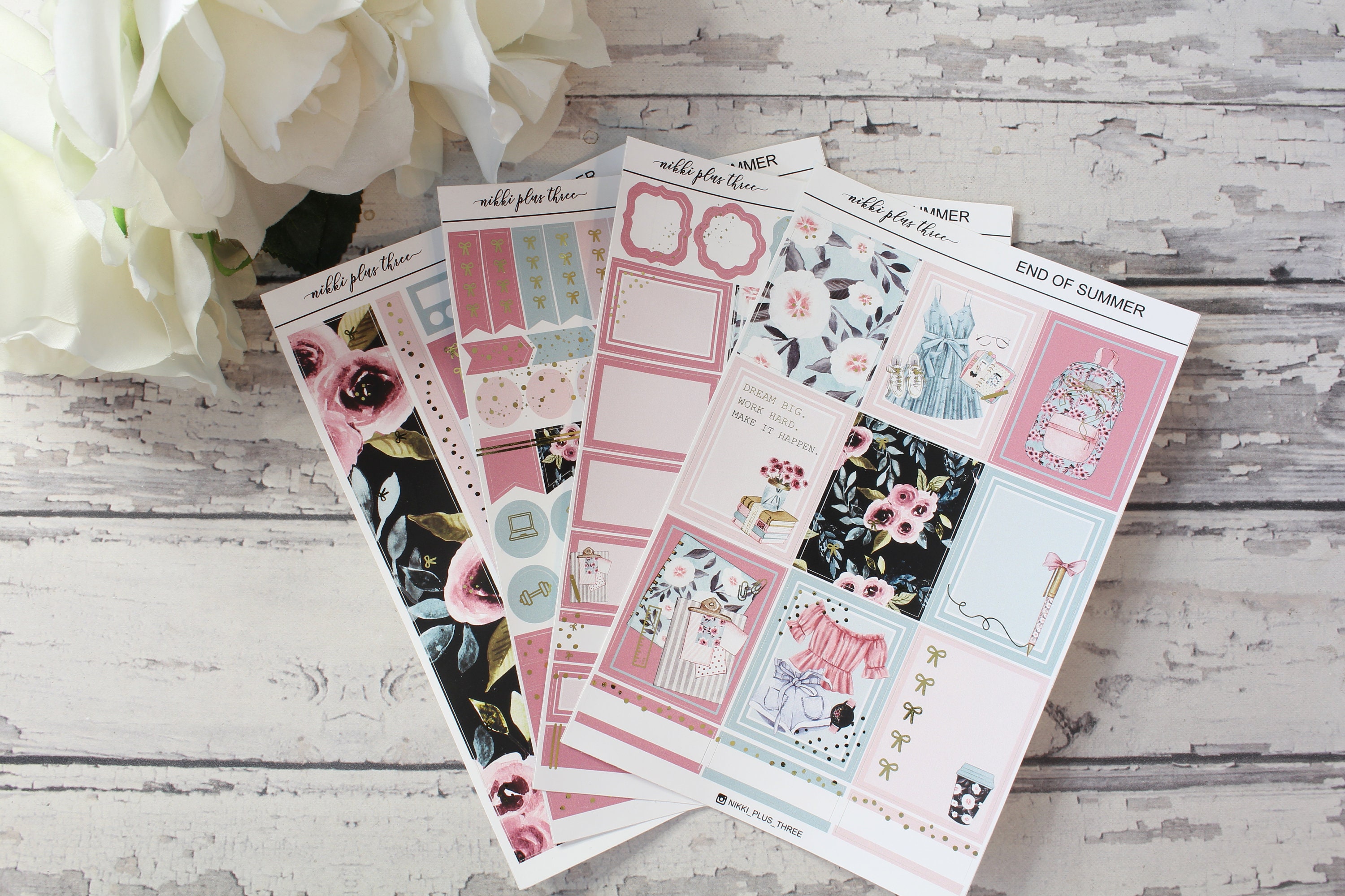 Weekly Kit - End Of Summer - Gold Foil - Full Kit