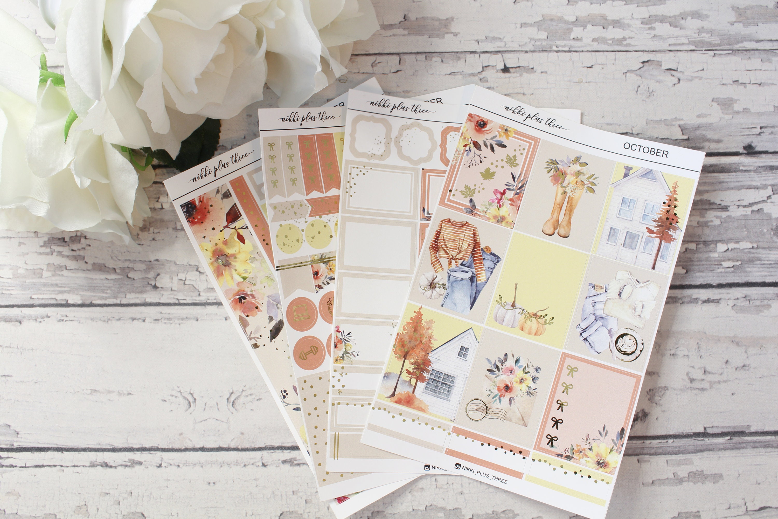 Weekly Kit - October - Gold Foil - Full Kit