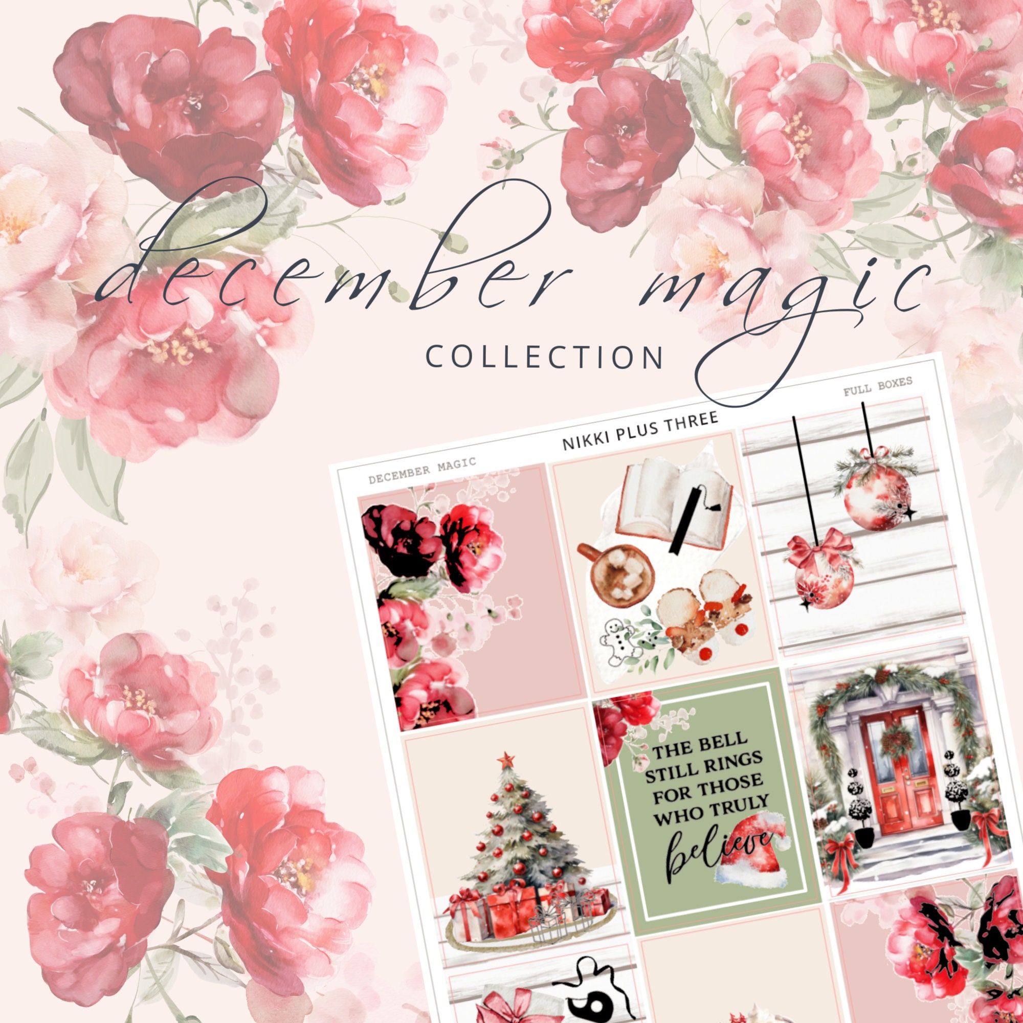 NEW December Magic Collection Ll Build Your Own Kit Ll Light Gold Foil Ll  Planning - Etsy