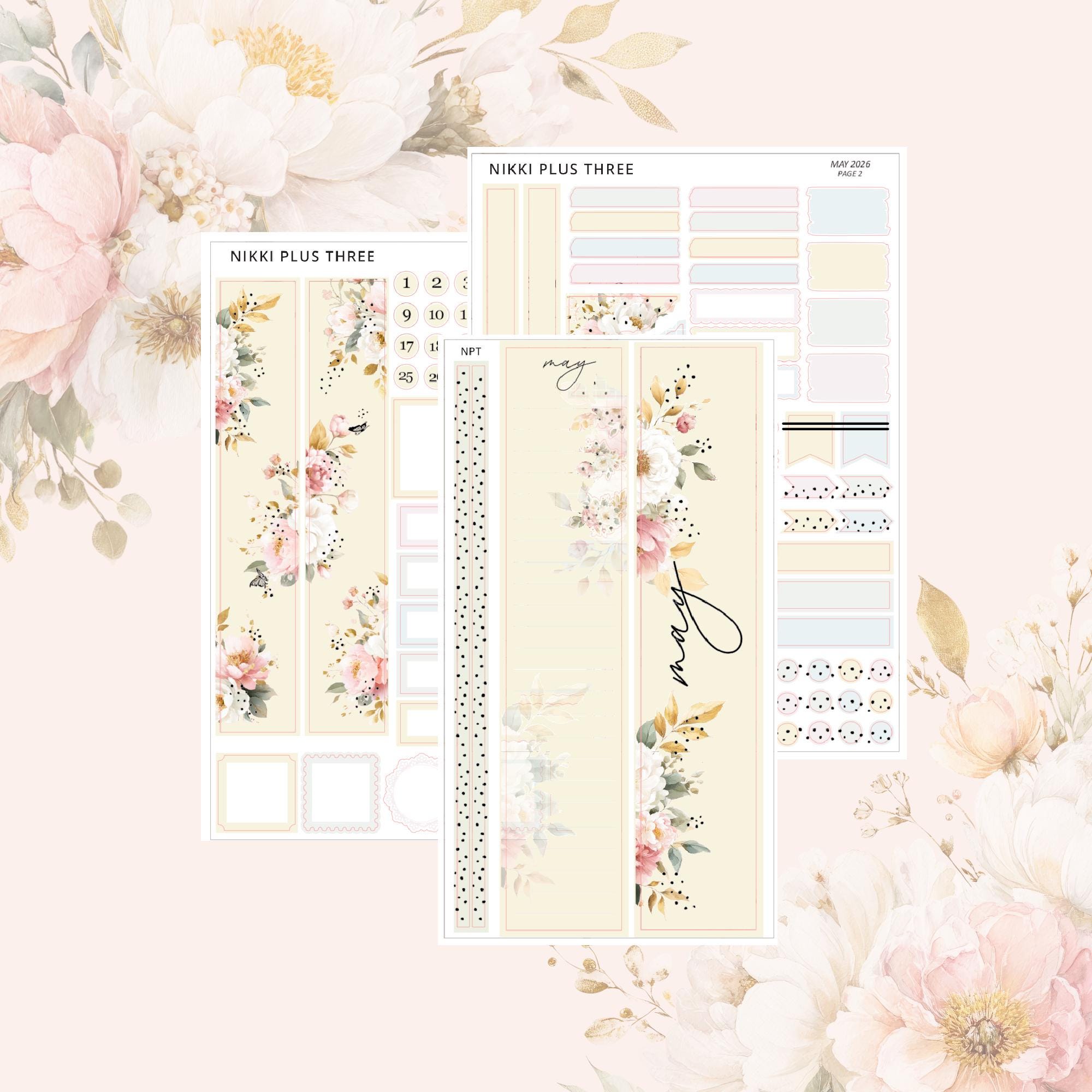 NEW May 2026 - Hobonichi Cousin Monthly Kit - Premium Matte - Light ...