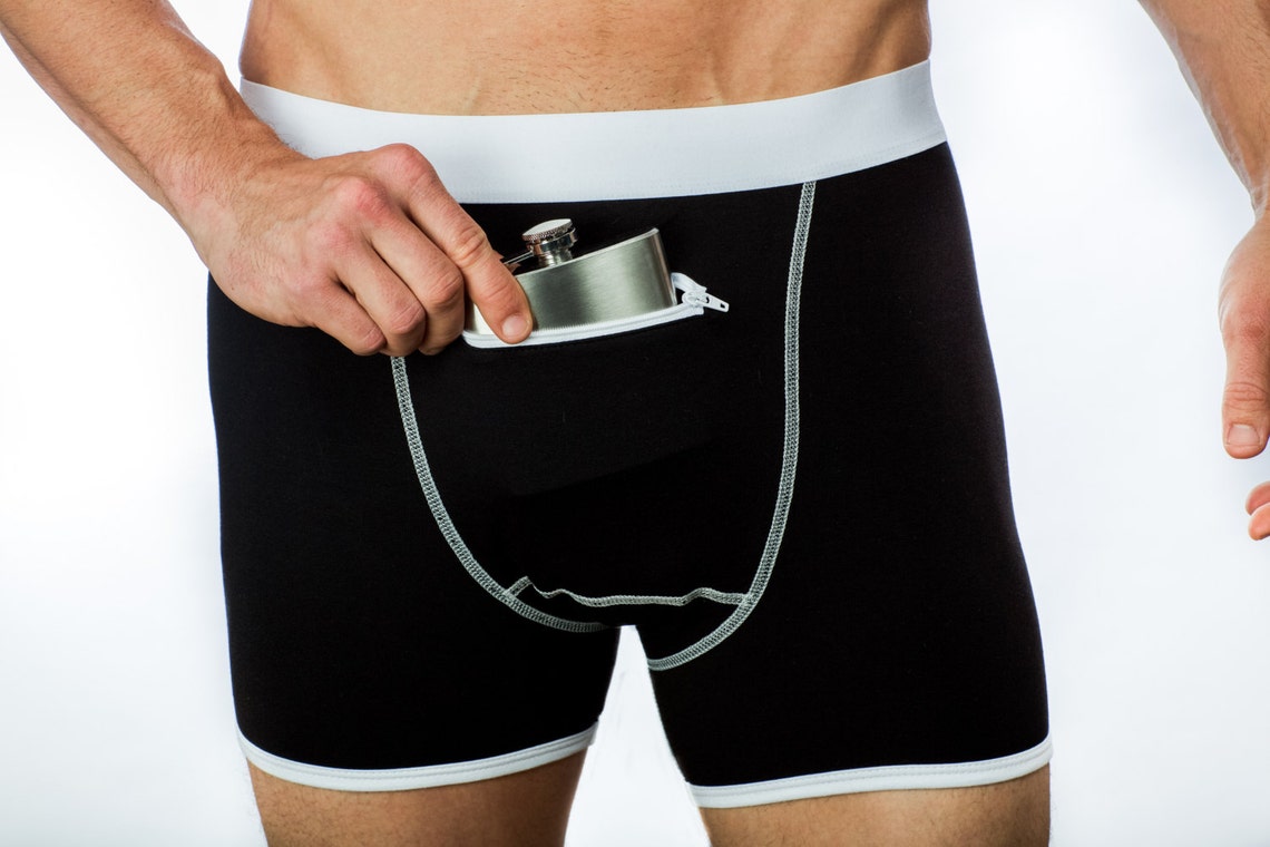 Speakeasy Briefs: Underwear with a Secret Stash Pocket. | Etsy