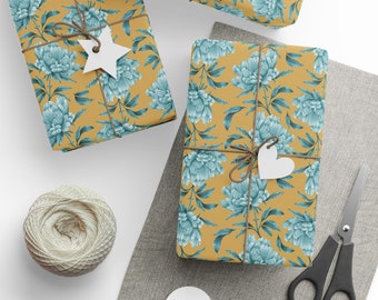 Elegant Peony Wrapping Papers